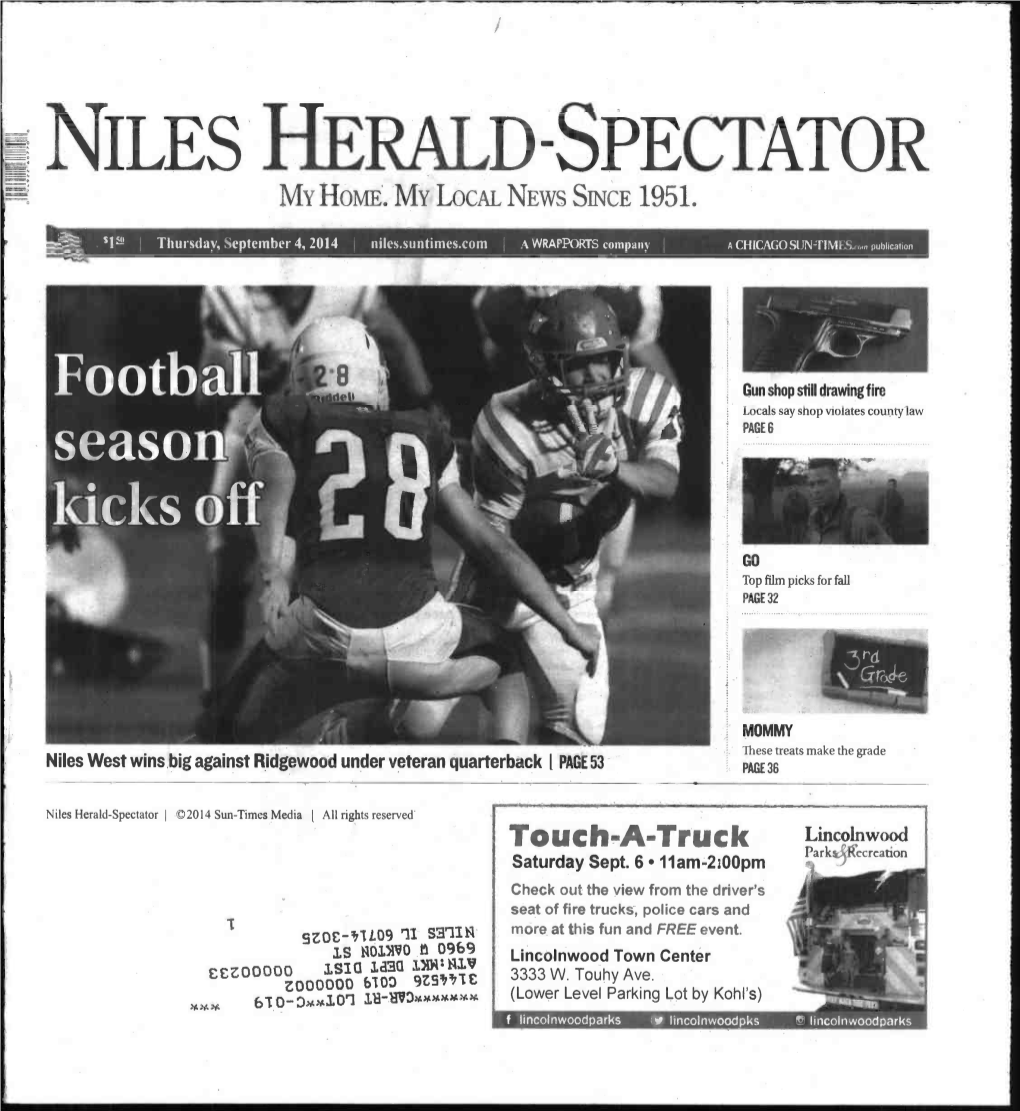 NILES' HERALD-SPECTATOR M Home