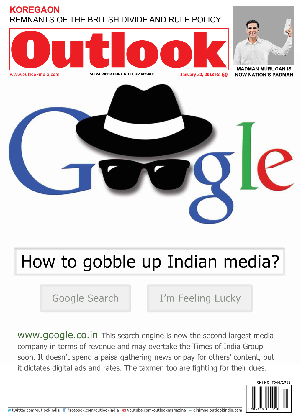 Outlook: How to Gobble up Indian Media