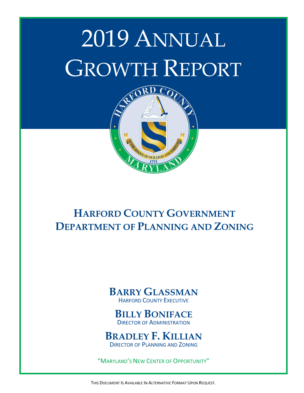 2019 Annual Growth Report