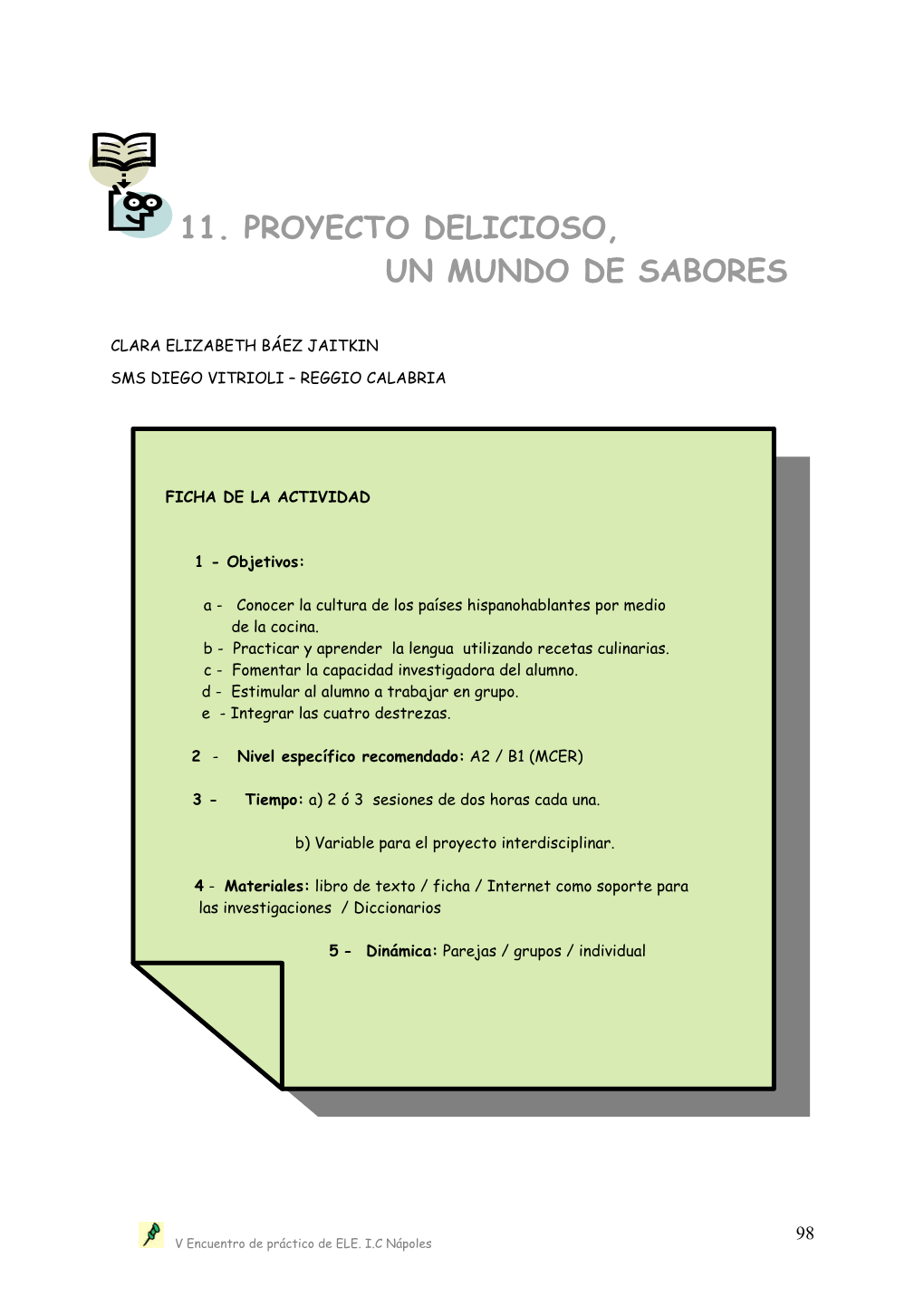 Proyecto Delicioso – Un Mundo De Sabores