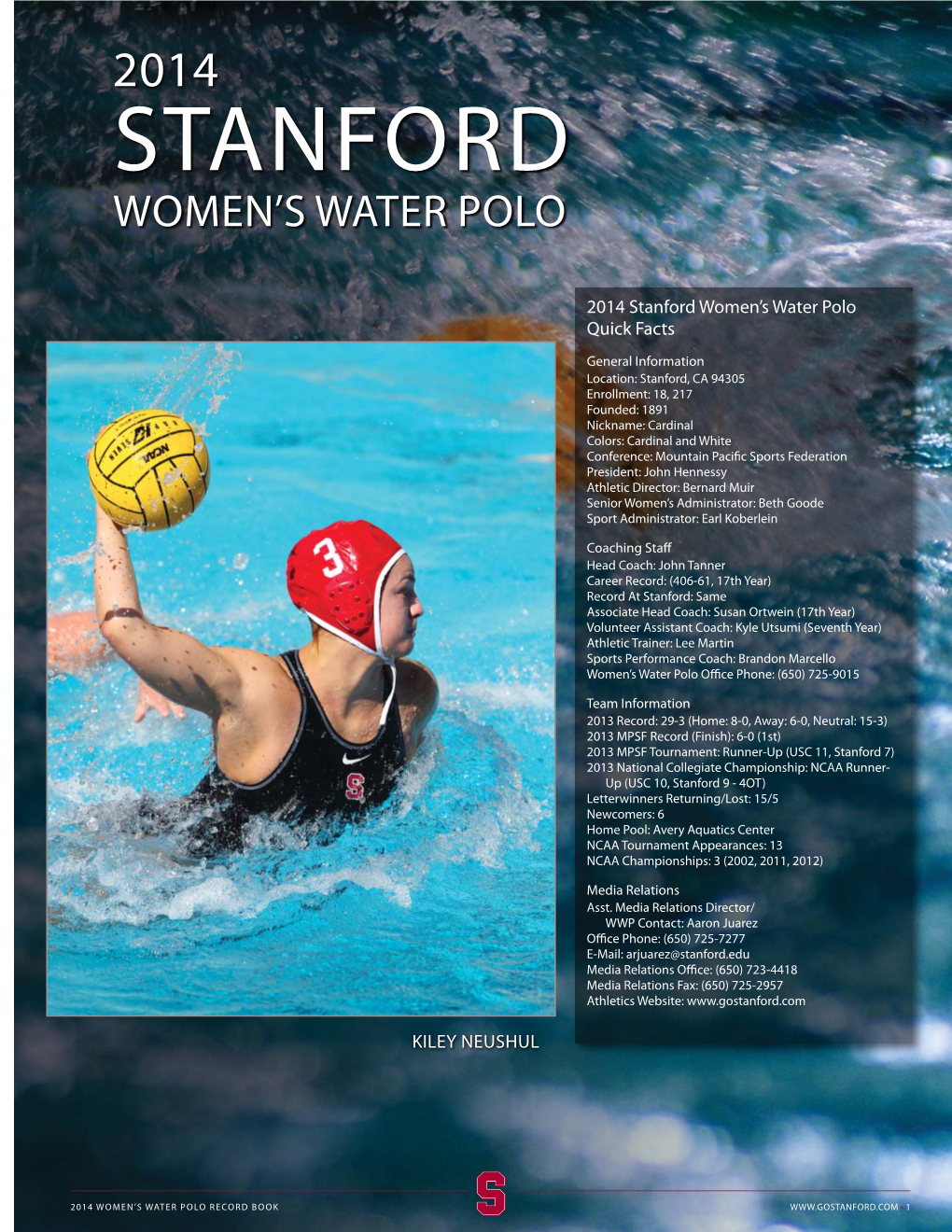Stanford Women’S Water Polo