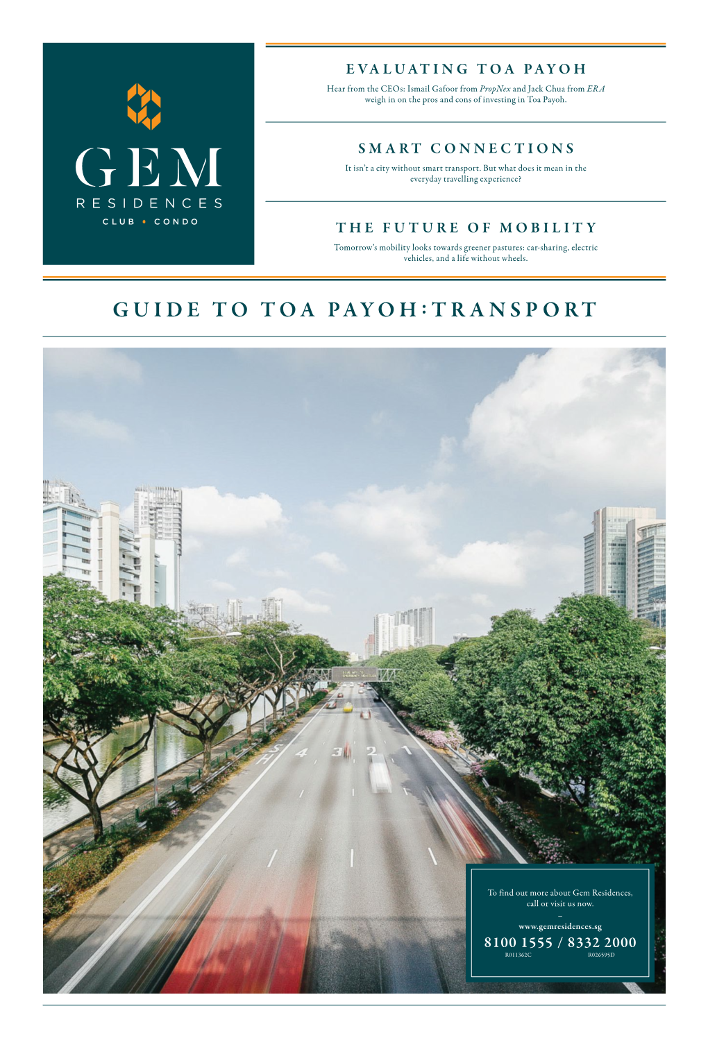 Guide to Toa Payoh:Transport