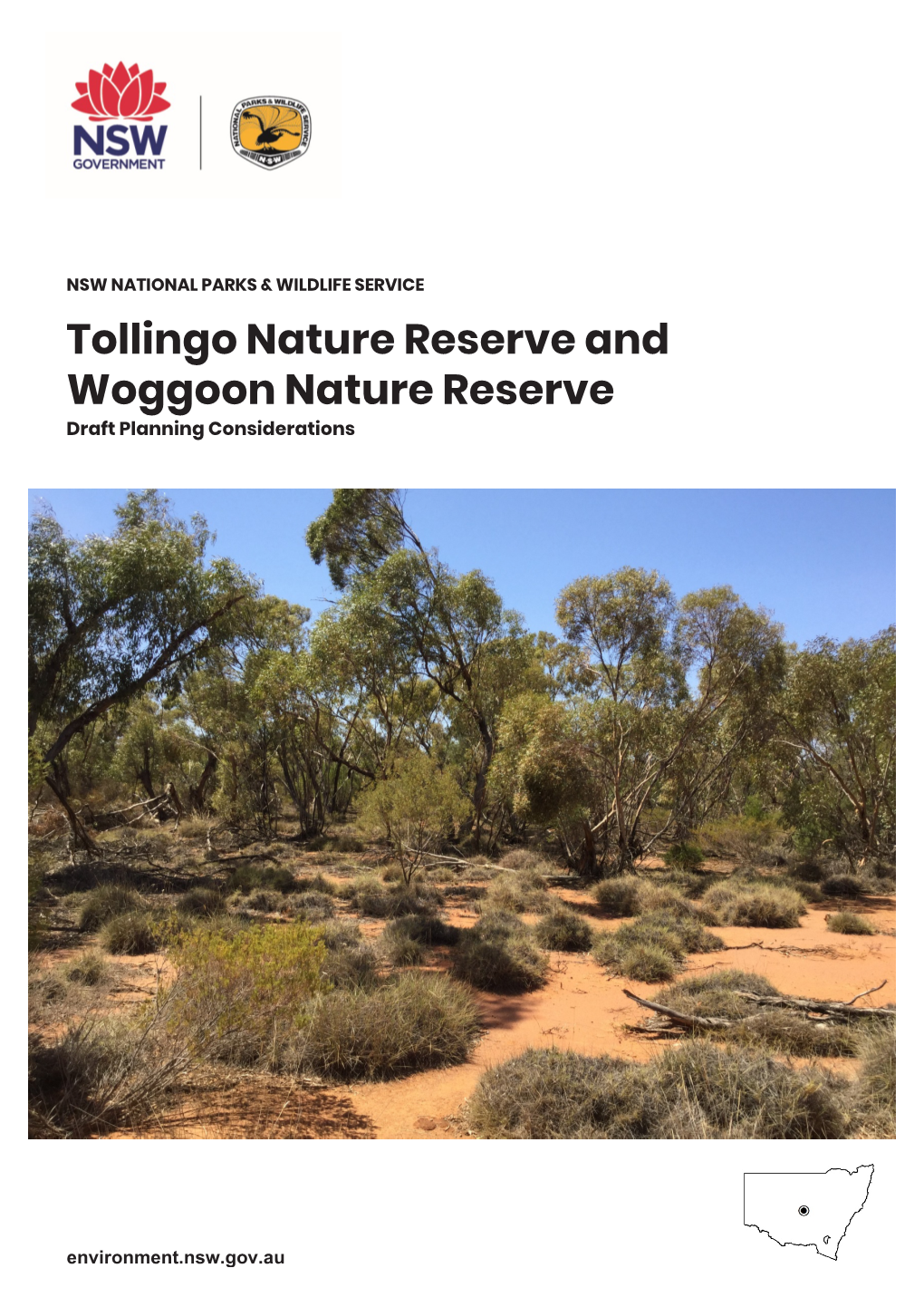 Tollingo Nature Reserve and Woggoon Nature Reserve Draft Planning Considerations