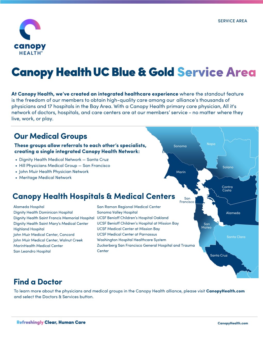 Canopy Health UC Blue & Gold