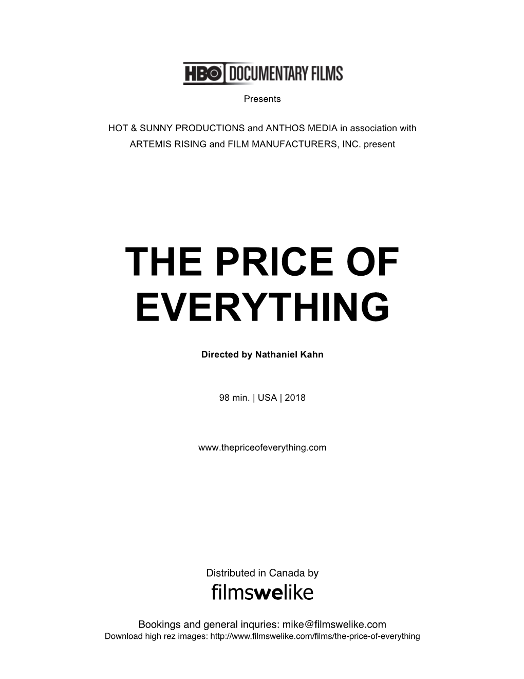 The Price of Everything