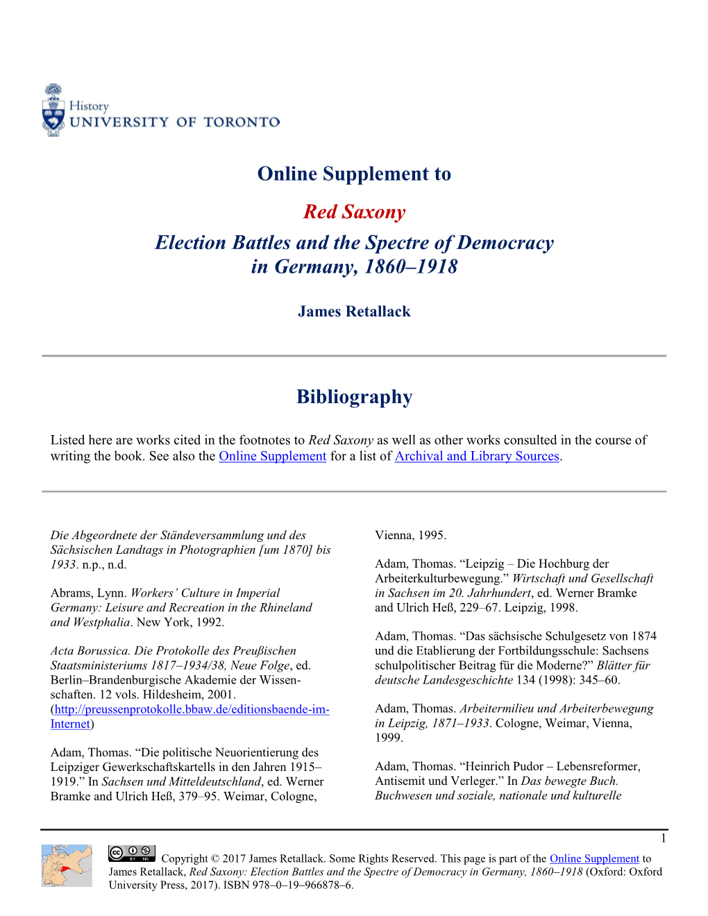 Election Battles and the Spectre of Democracy in Germany, 1860–1918