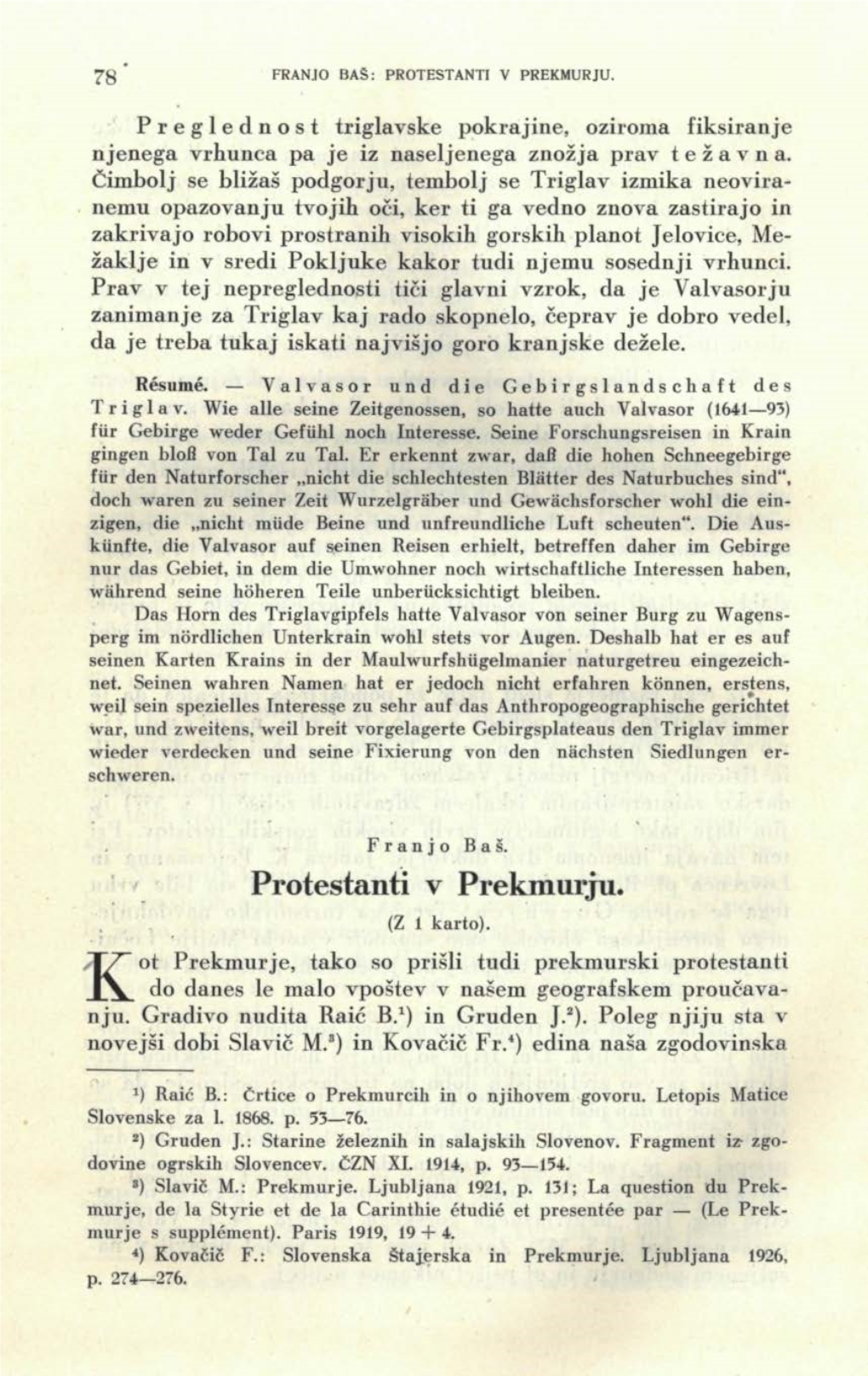 Protestanti V Prekmurju