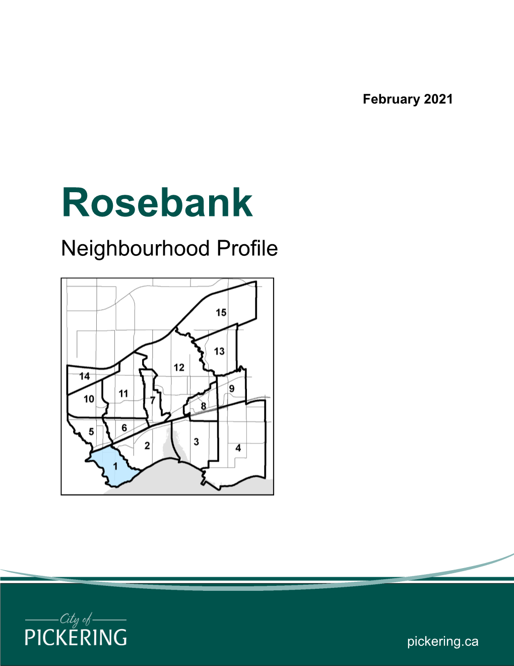 Rosebank Neighbourhood Profile
