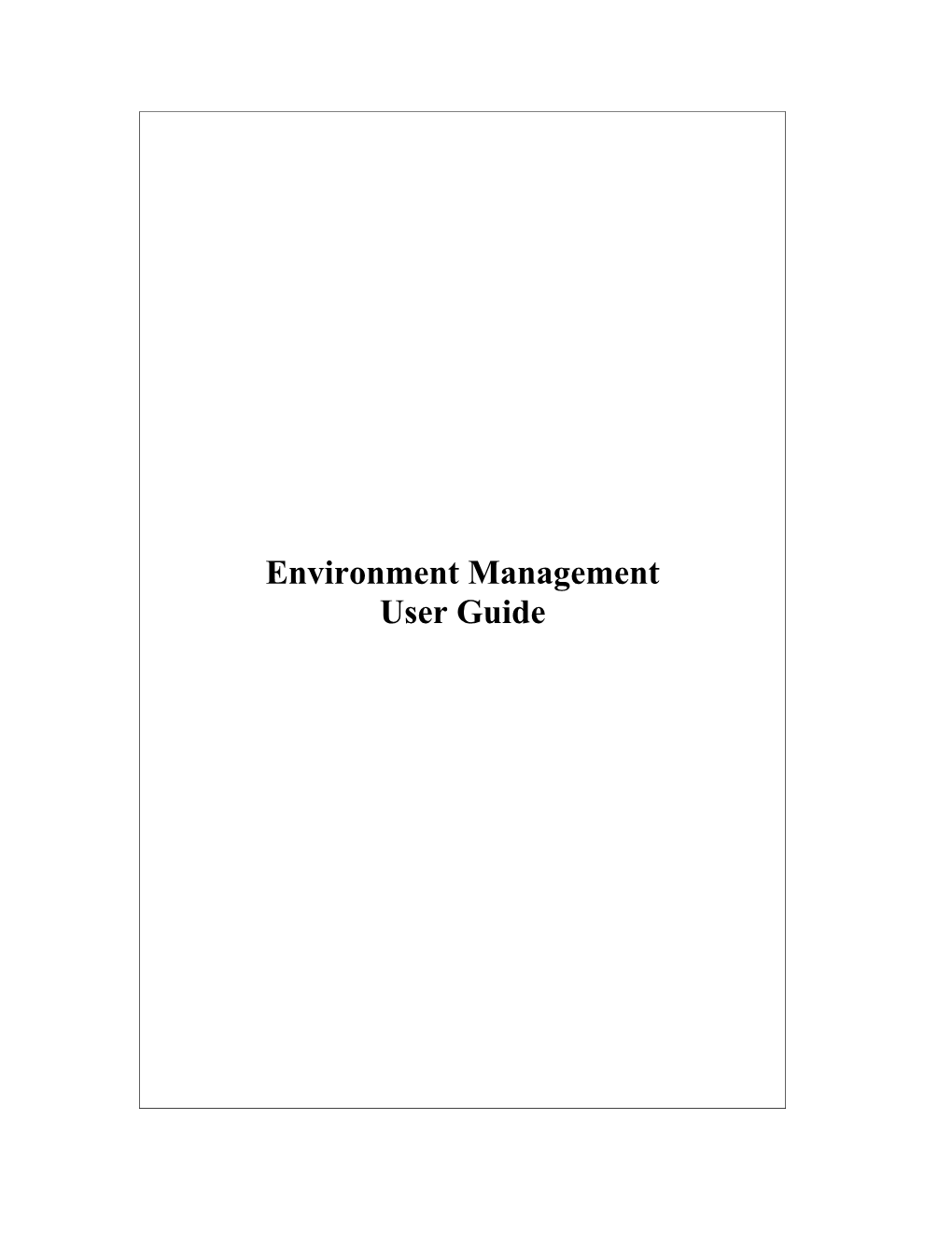 1.0 What Is Peoplesoft Environment Management? 3