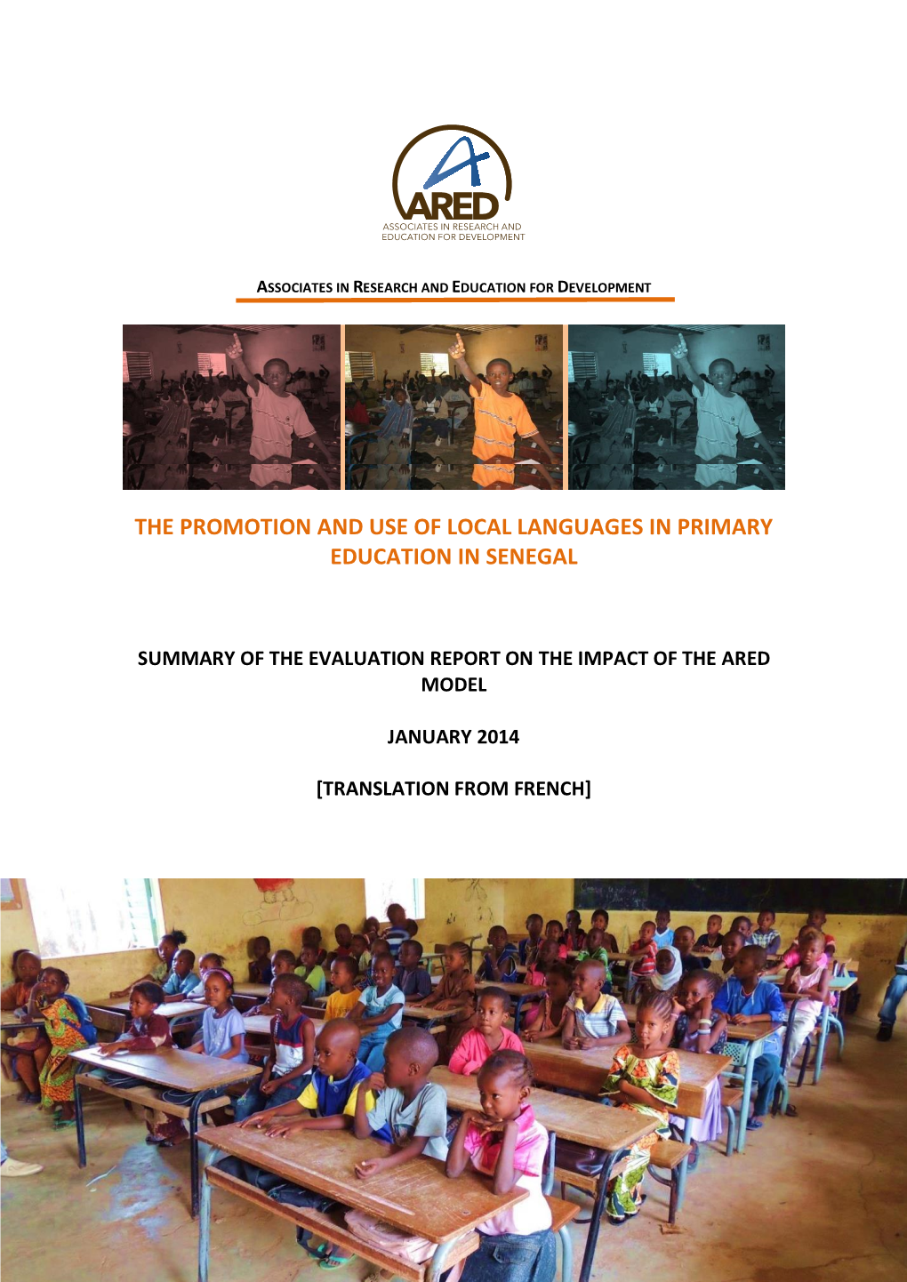 The Promotion and Use of Local Languages in Primary Education in Senegal
