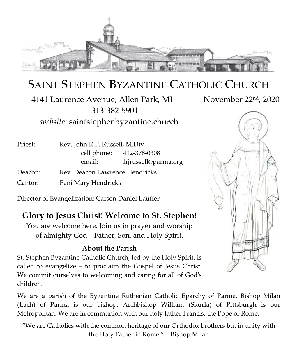 St. Stephen! You Are Welcome Here