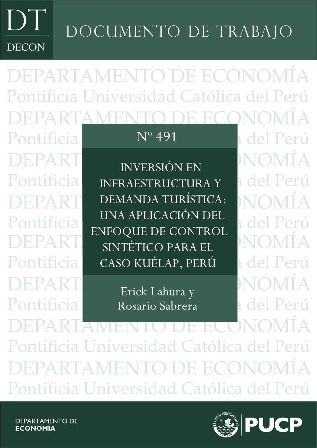 Departamento De Economía