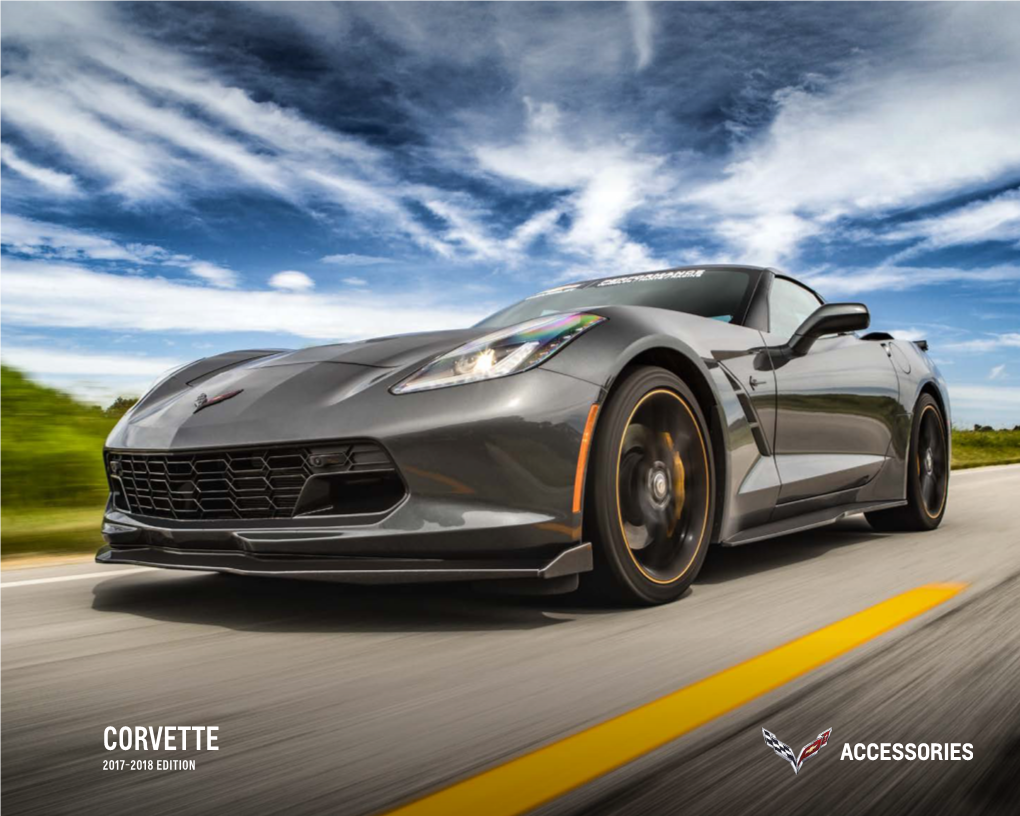 2018 Chevrolet Corvette Accessories Catalog