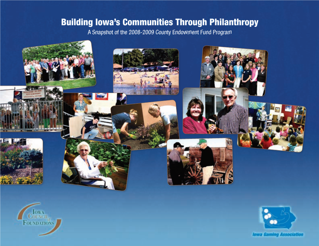 Building Iowa's Communities Through Philanthropy