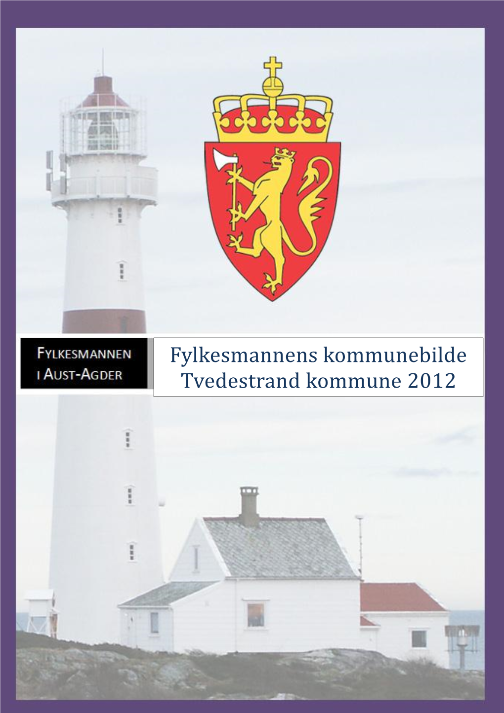 Kommunebilde Tvedestrand Kommune 2012 Innhold