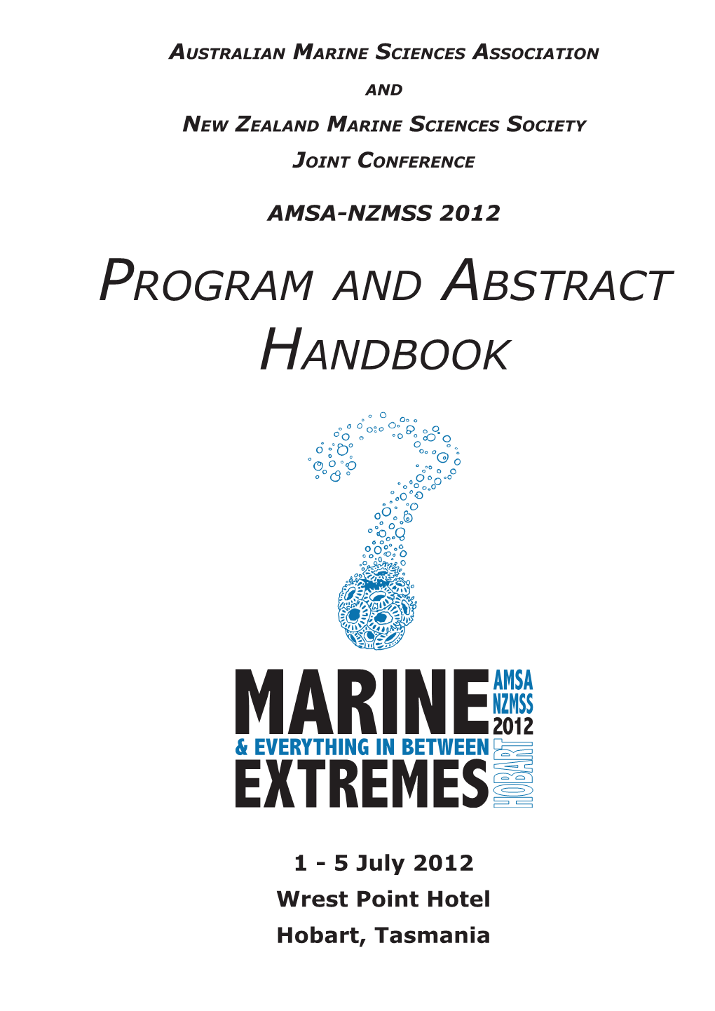 Program Handbook