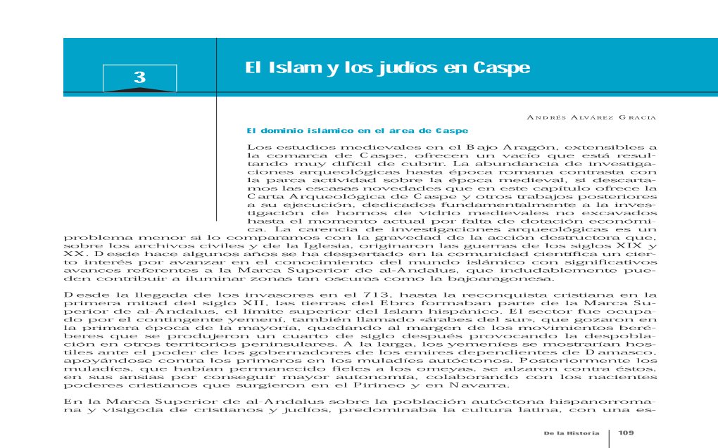 El Islam Y Los Judíos En Caspe 3