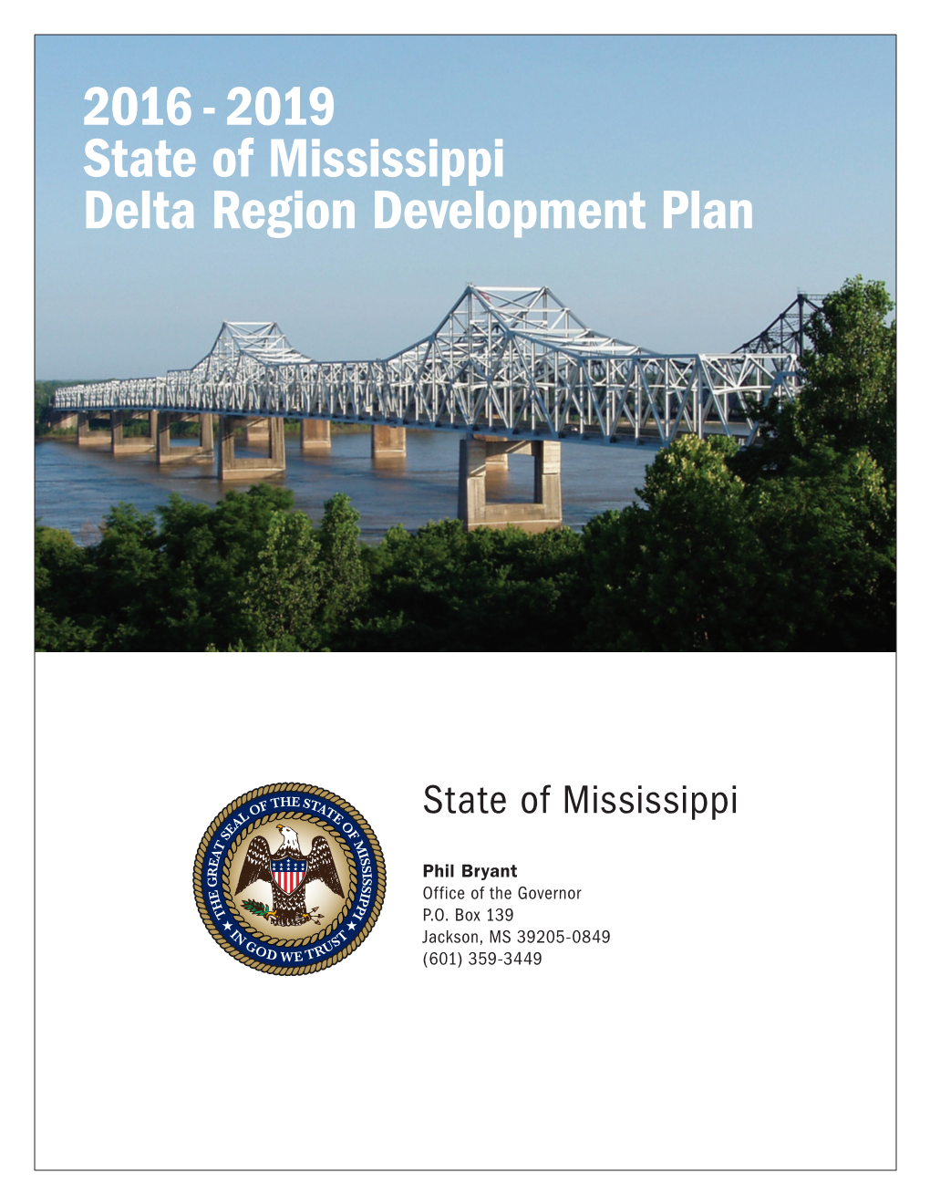 2016 - 2019 State of Mississippi Delta Region Development Plan