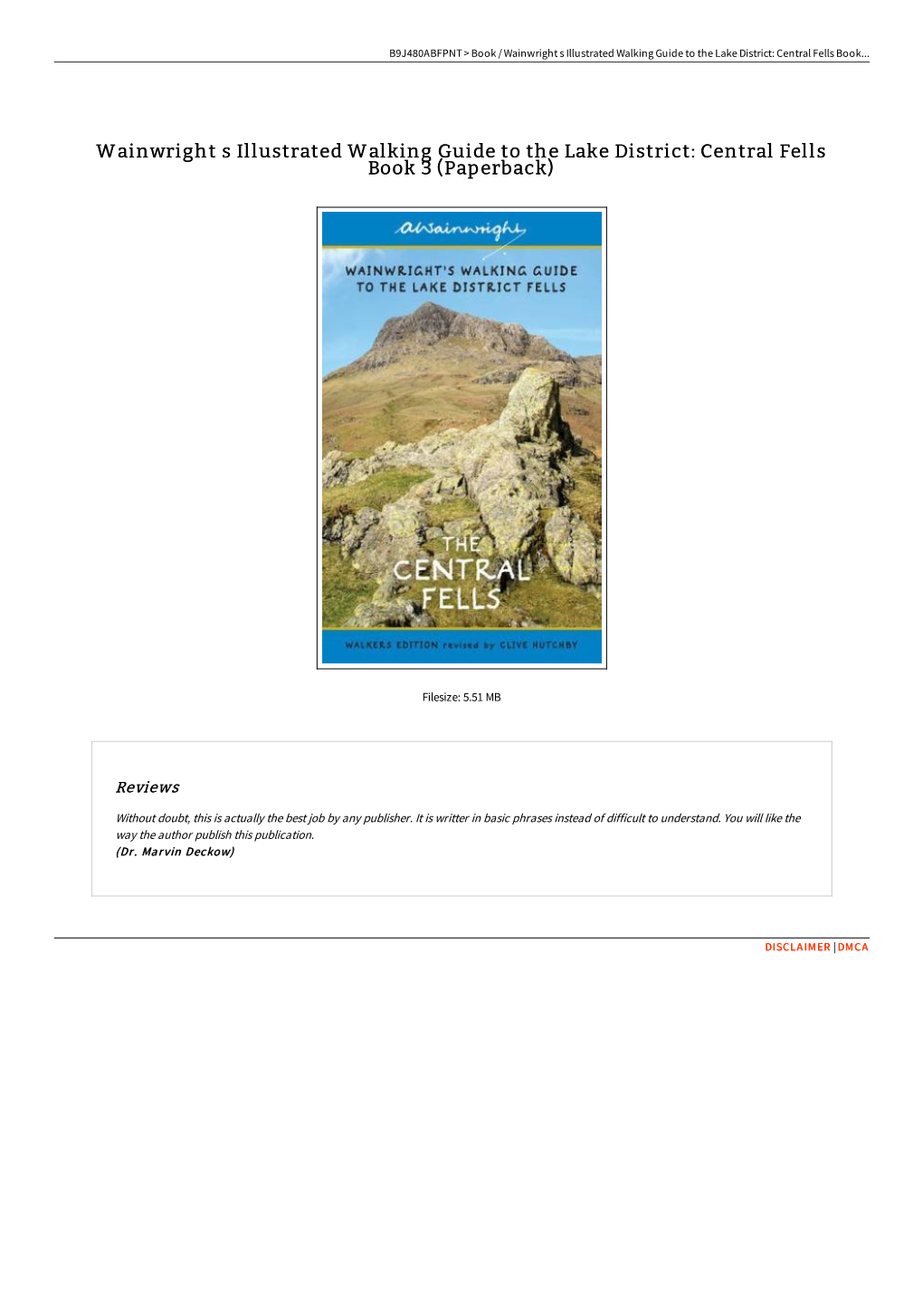 Download Ebook &gt; Wainwright S Illustrated Walking Guide to The