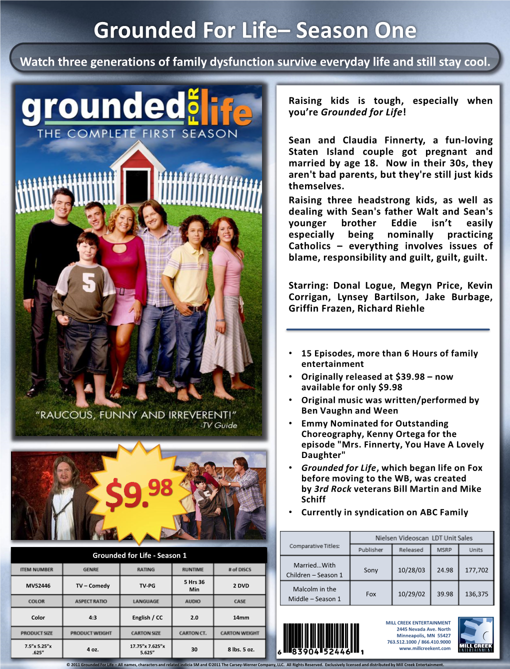 2011 Grounded for Life – All Names, Characters and Related Indicia SM and ©2011 the Carsey-Werner Company, LLC