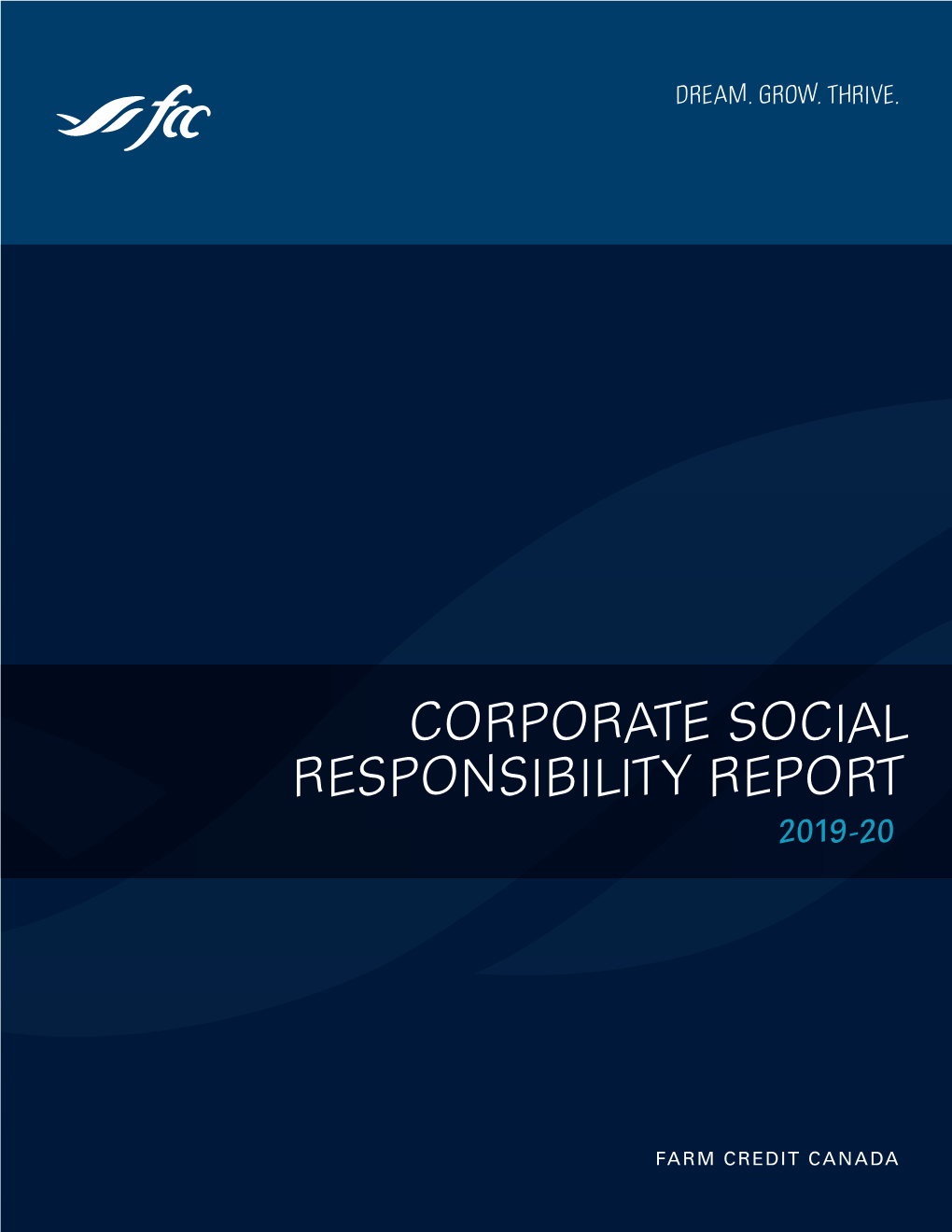 2019-20 Corporate Social Responsibility Report