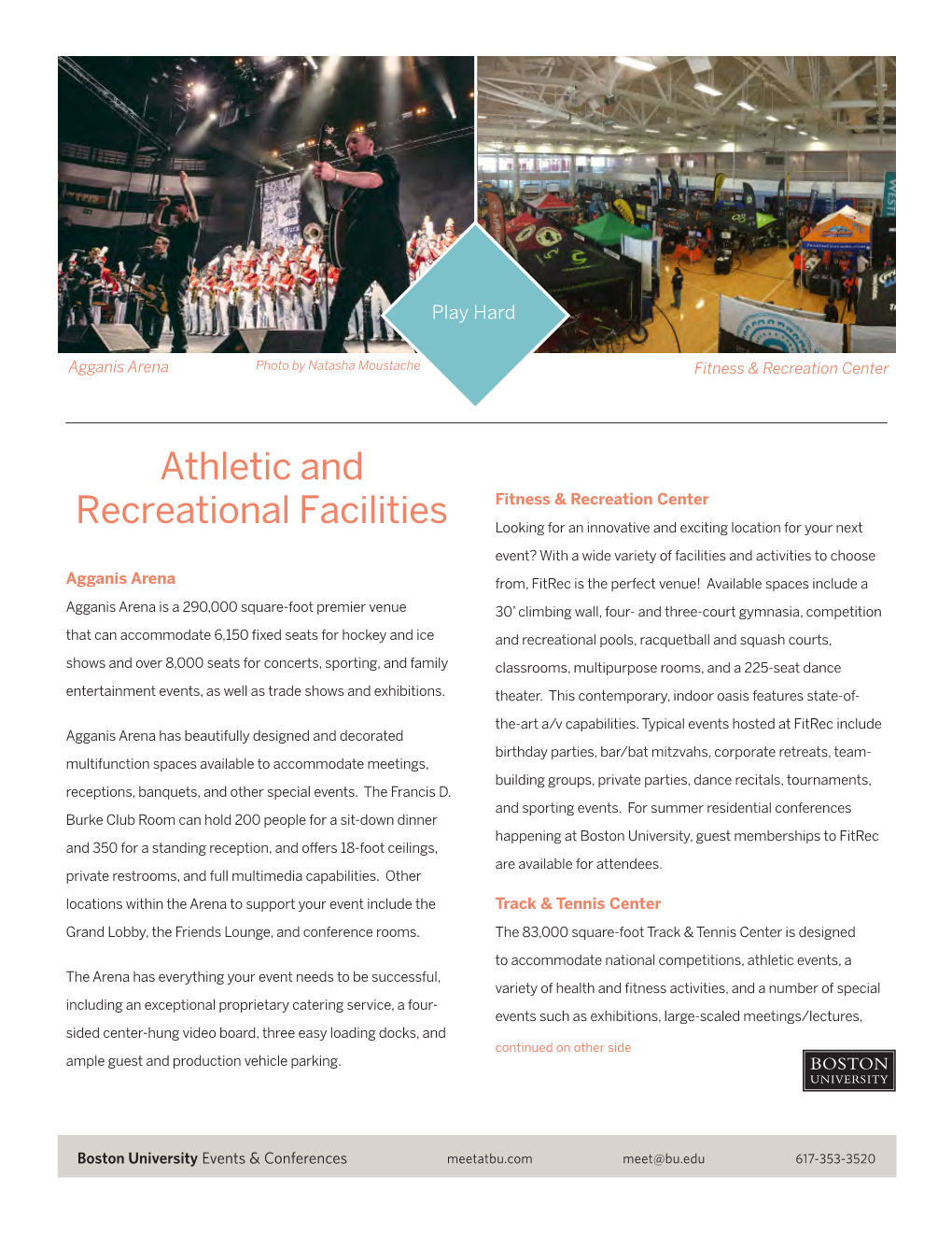 Athletic and Recreational Facilities