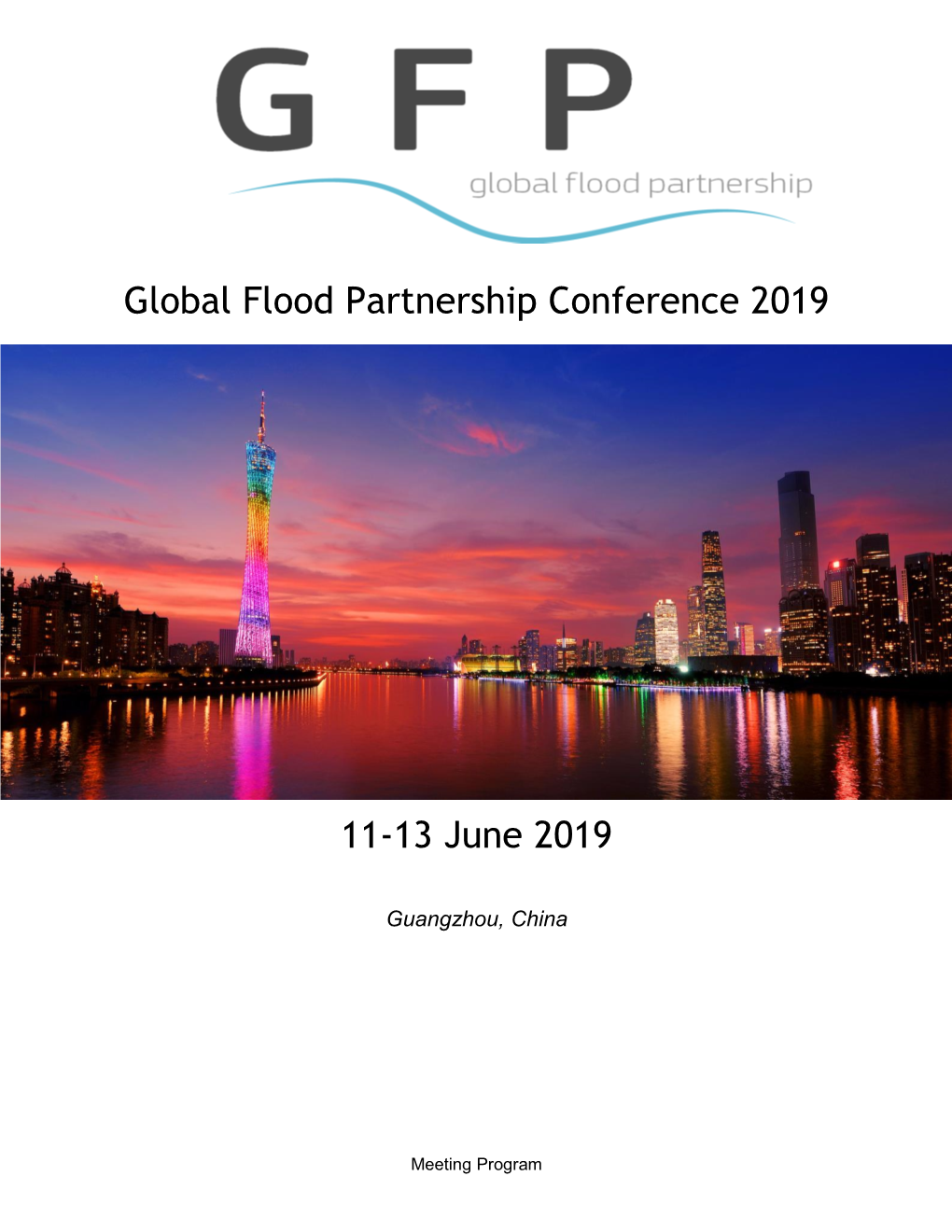 GFP 2019 Agenda V.5.1 and Logistics