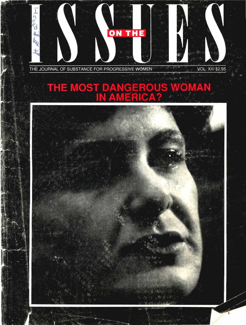 On the Issues: Susan Rosenberg, the Most Dangerous Woman in America?