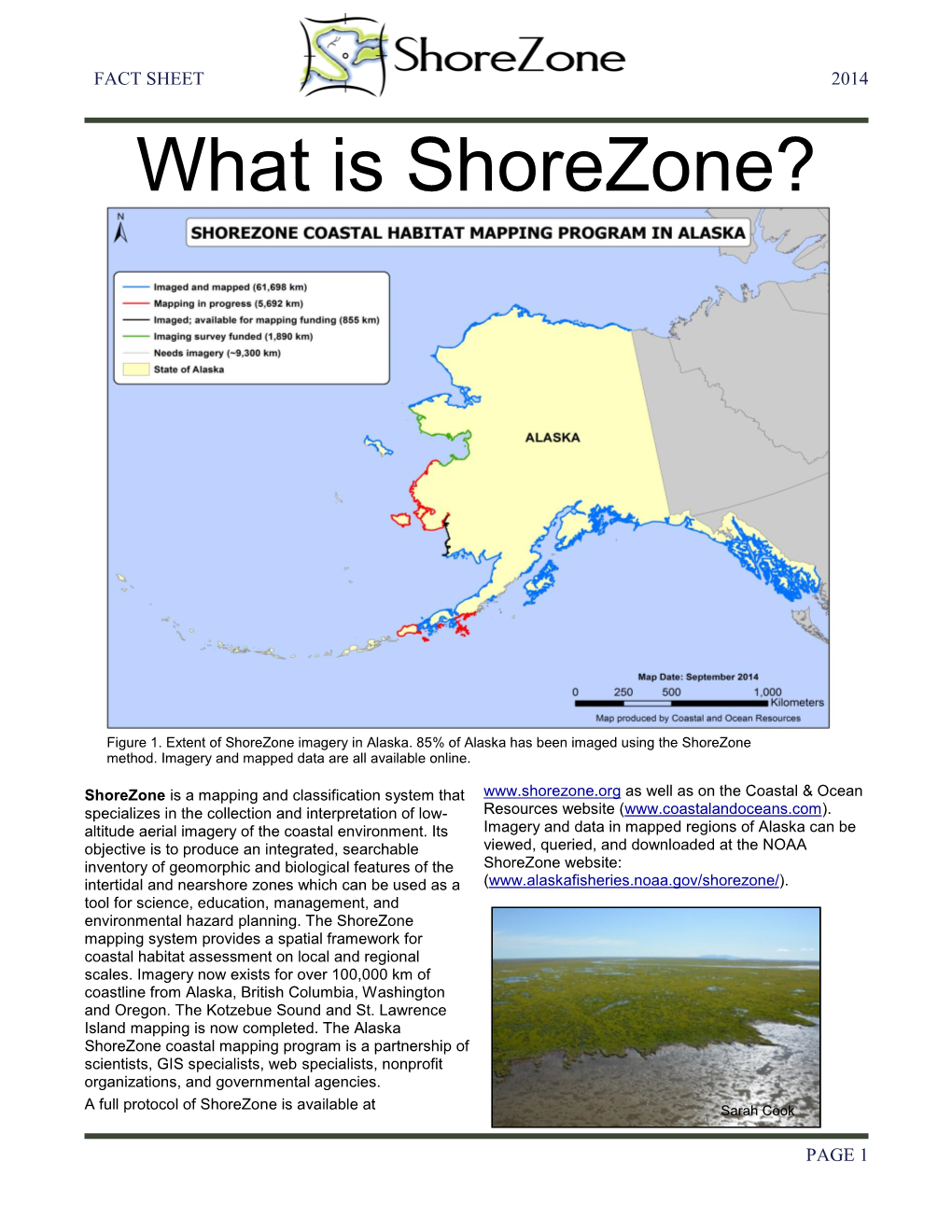 Shorezone Fact Sheet