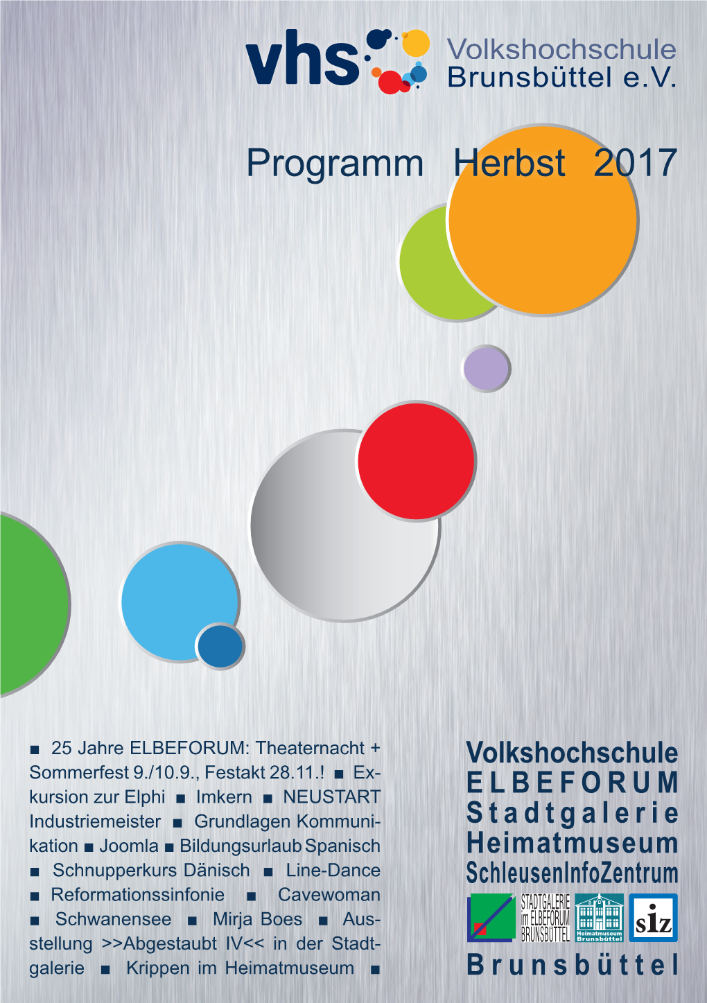 Programm Herbst 2017
