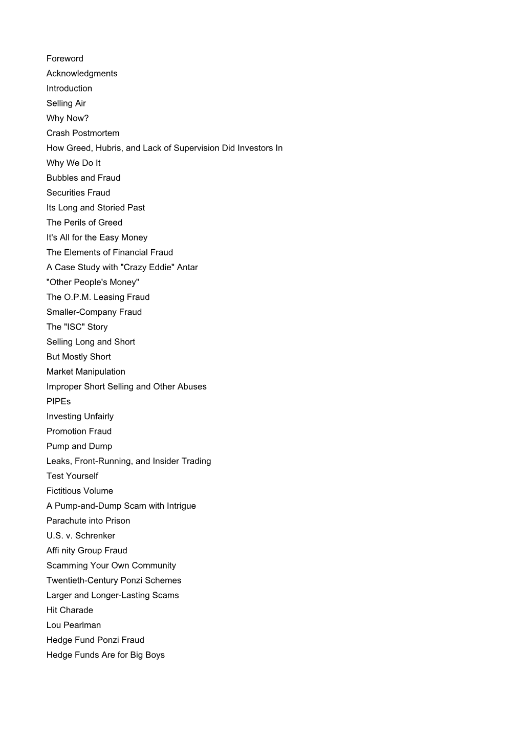 Table of Contents Provided by Blackwell's Book Services and R.R