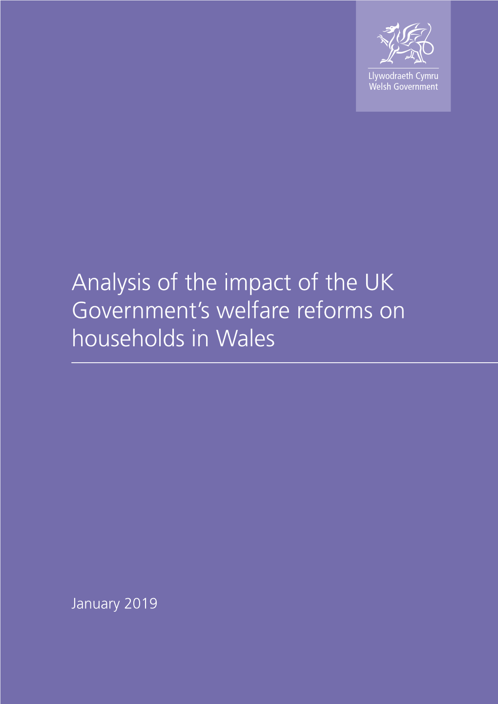 Analysis of the Impact of the UK Government's Welfare Reforms On