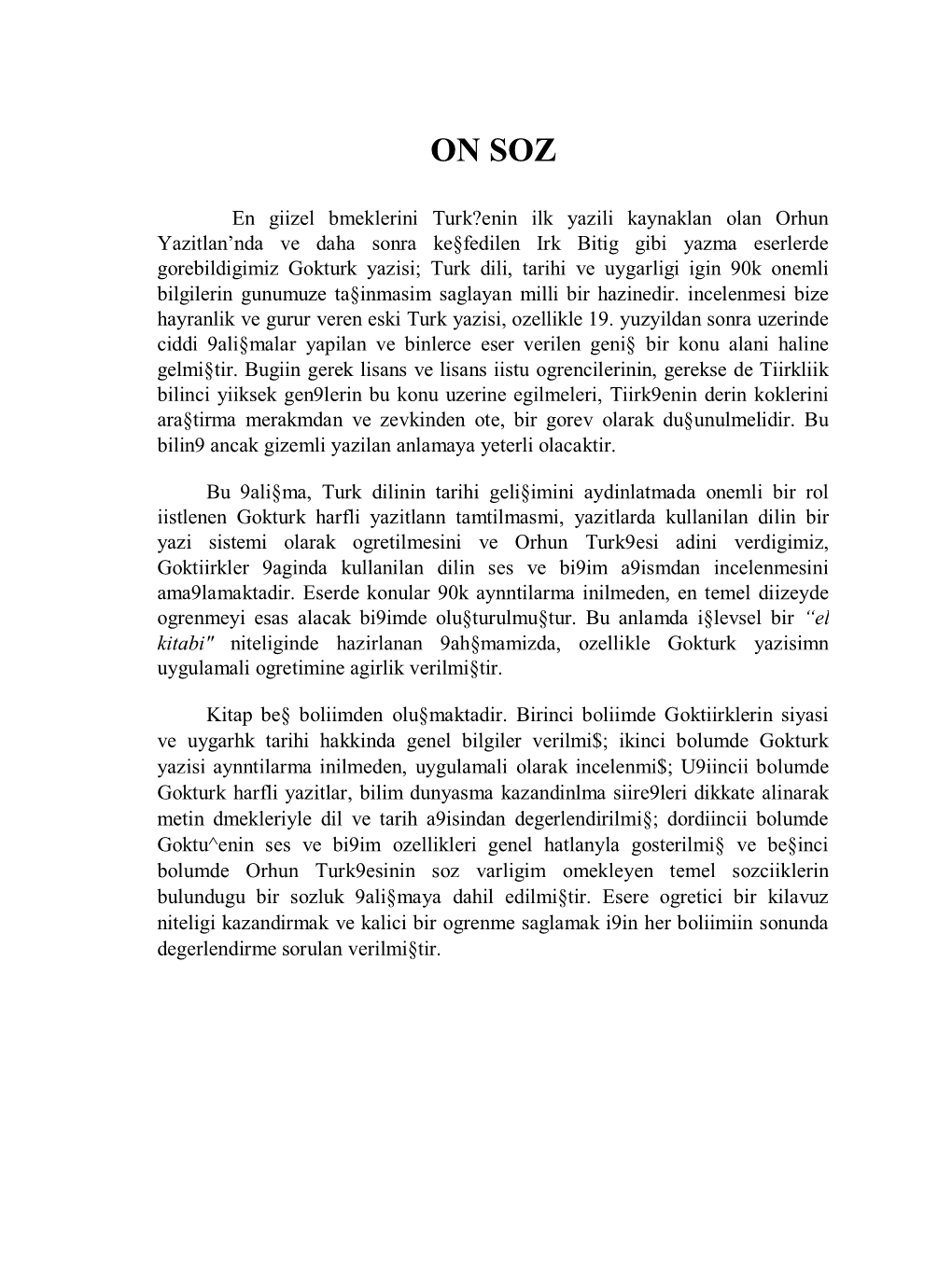 Gokturk Yazısı Ve Orhun Turkcesı.Docx