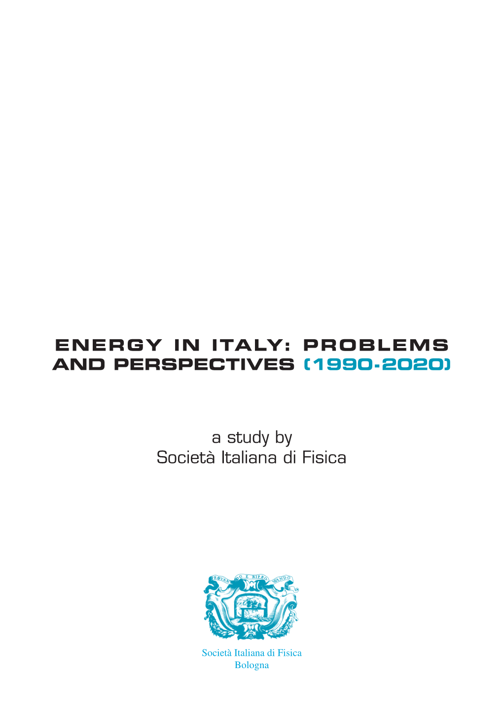 A Study by Società Italiana Di Fisica