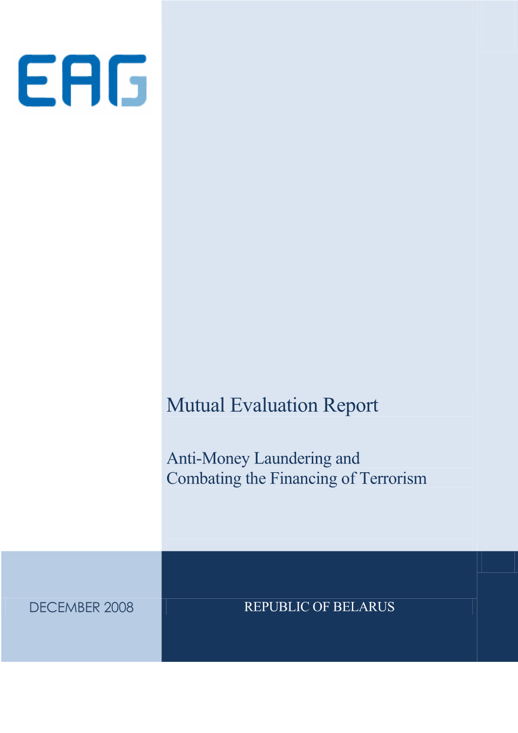 AML/CFT Mutual Evaluation Report