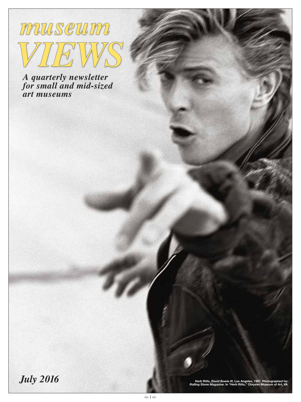 July 2016 Herb Ritts, David Bowie III, Los Angeles, 1987