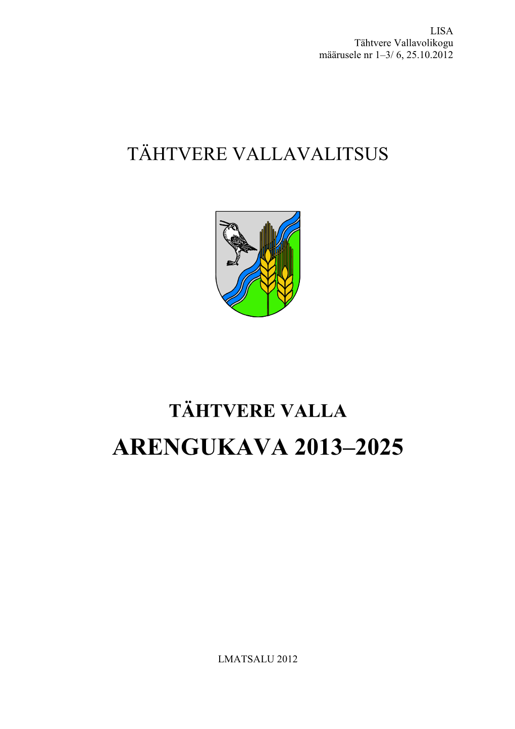 Arengukava 2013–2025