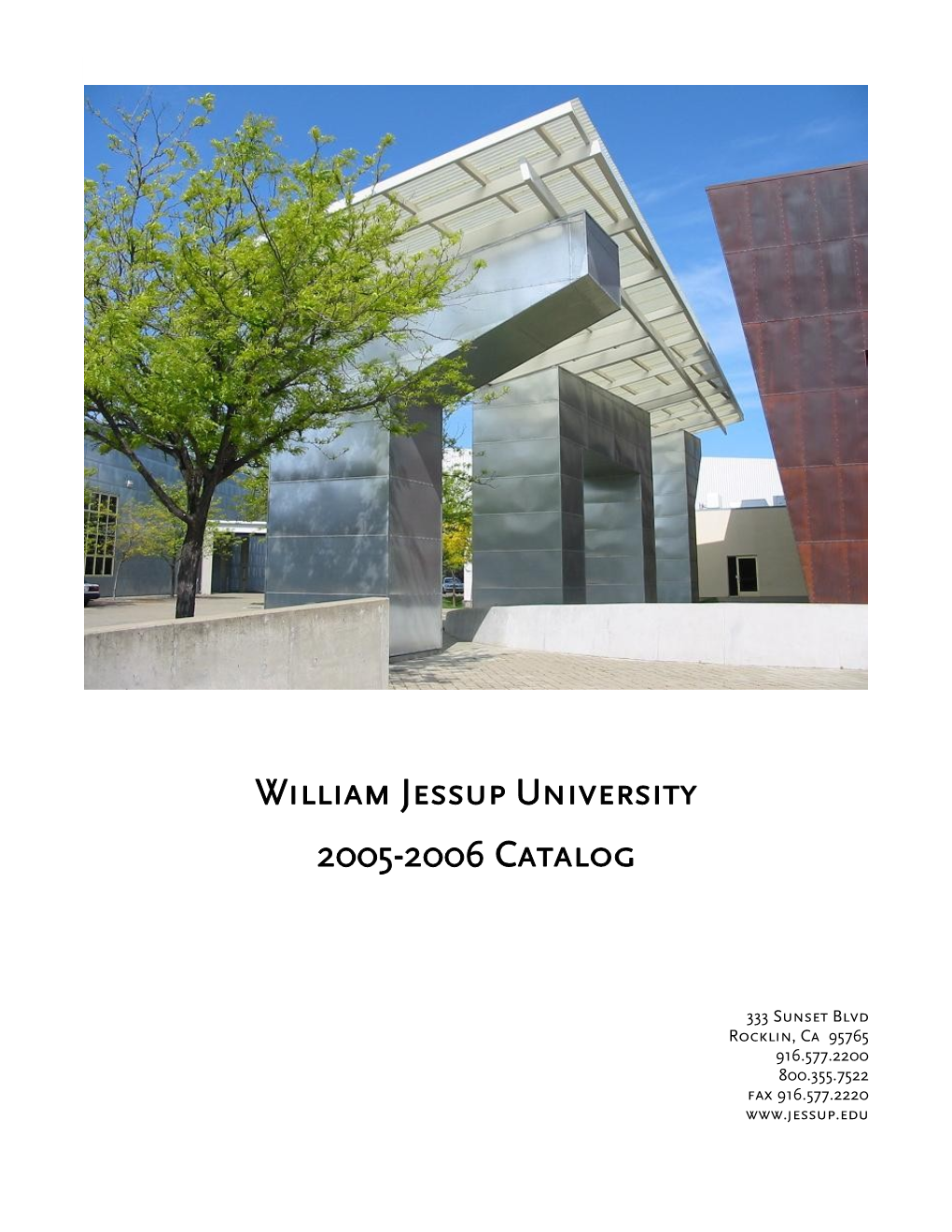 2005-2006 Academic Catalog