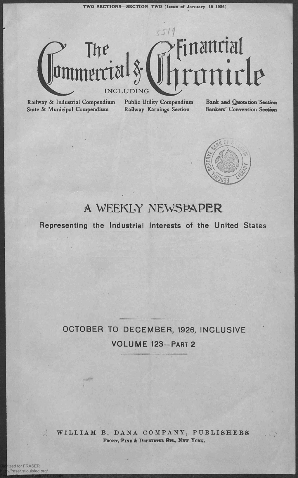 October to December 1926, Inclusive: Index To