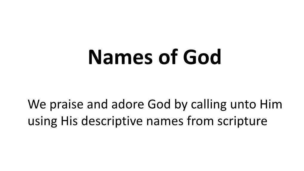 Yeshua Hamashiach – Hebrew for “Jesus the Messiah” What Are Some of the Names of God in the Greek New Testament?