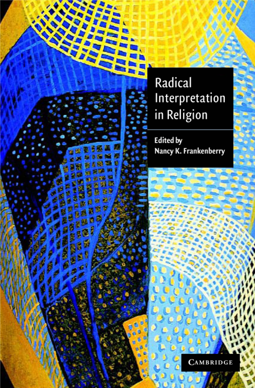 Radical Interpretation in Religion