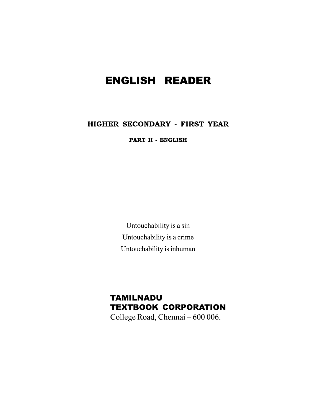 English Reader