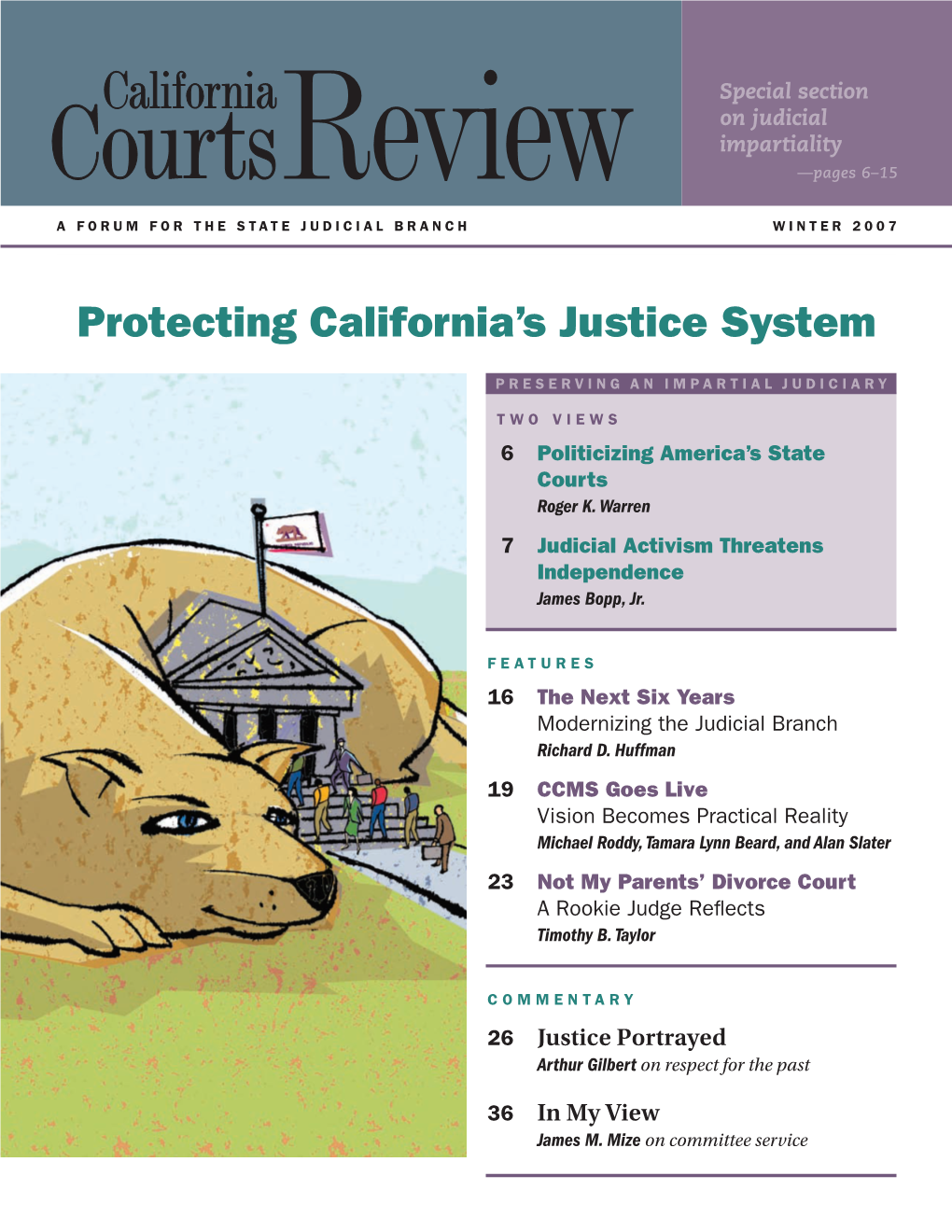 Protecting California's Justice System
