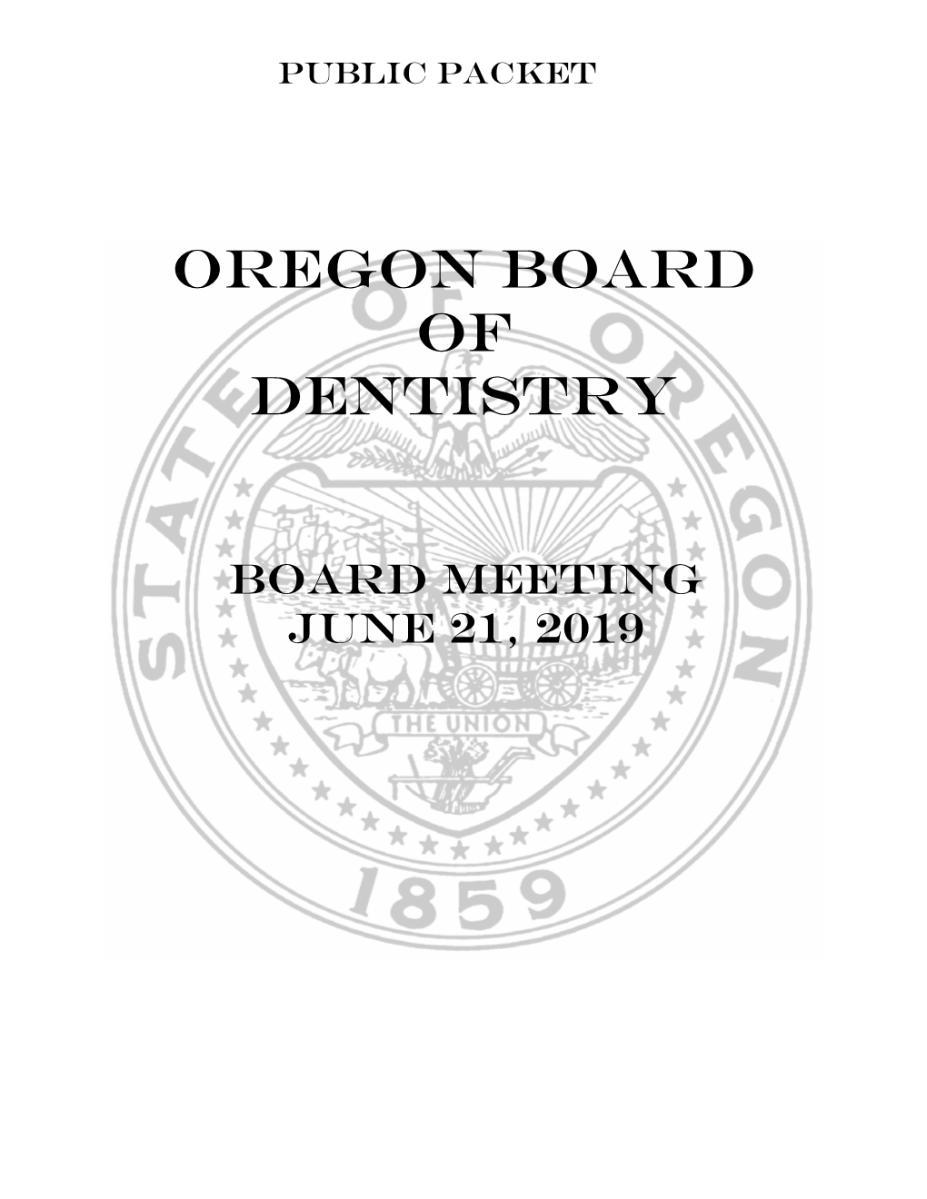 Oregon Board of Dentistry