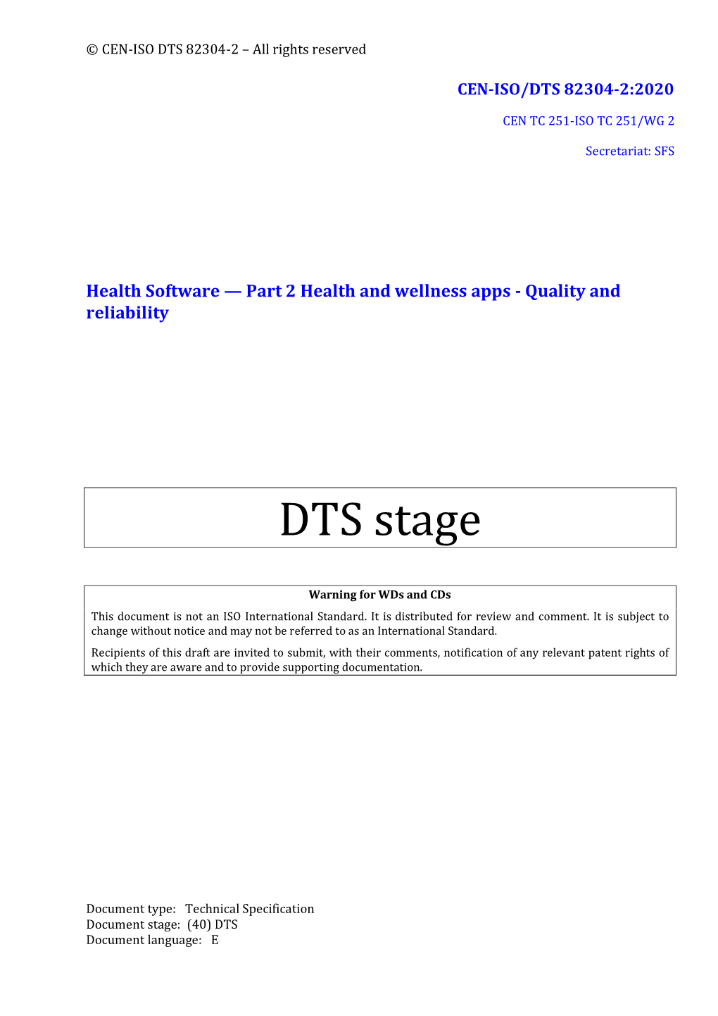 ISO DTS 82304 2 Final.Pdf