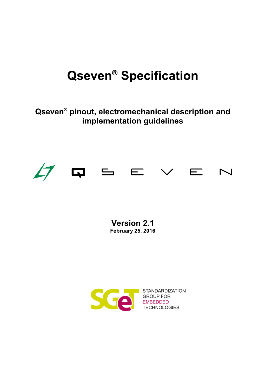 Qseven Specification Rev