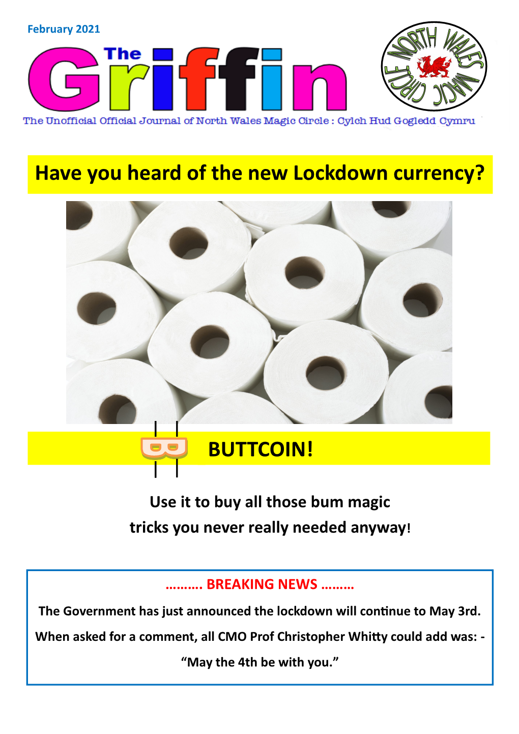 Have You Heard of the New Lockdown Currency? BUTTCOIN!