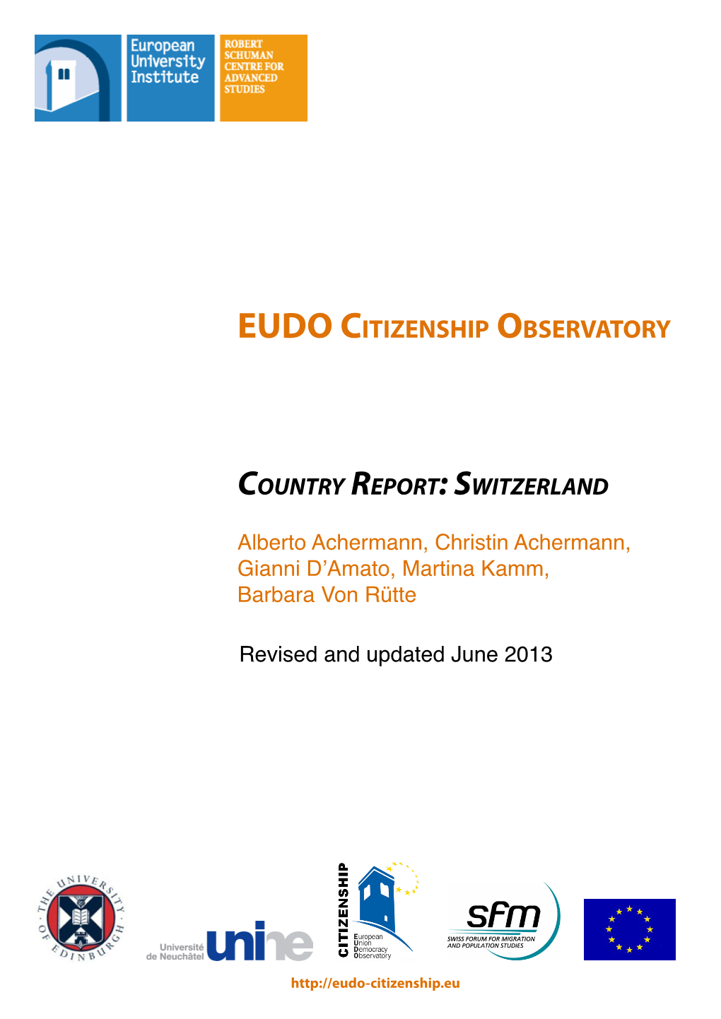 Citizenship Update Switzerland May 2013[1]