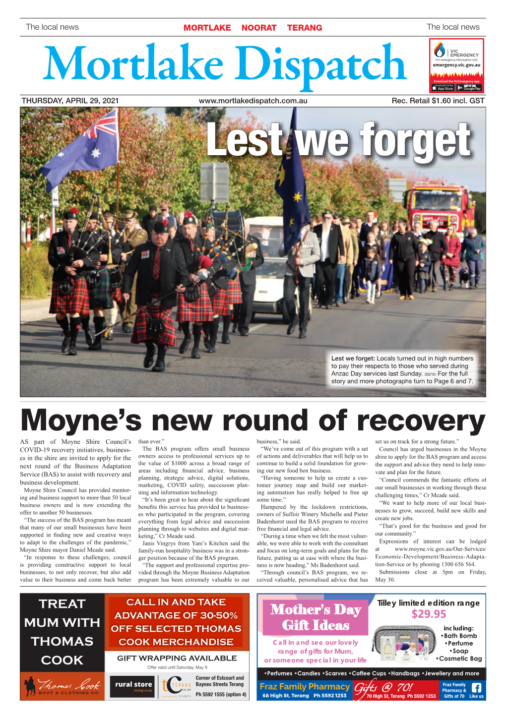 Moyne's New Round of Recovery