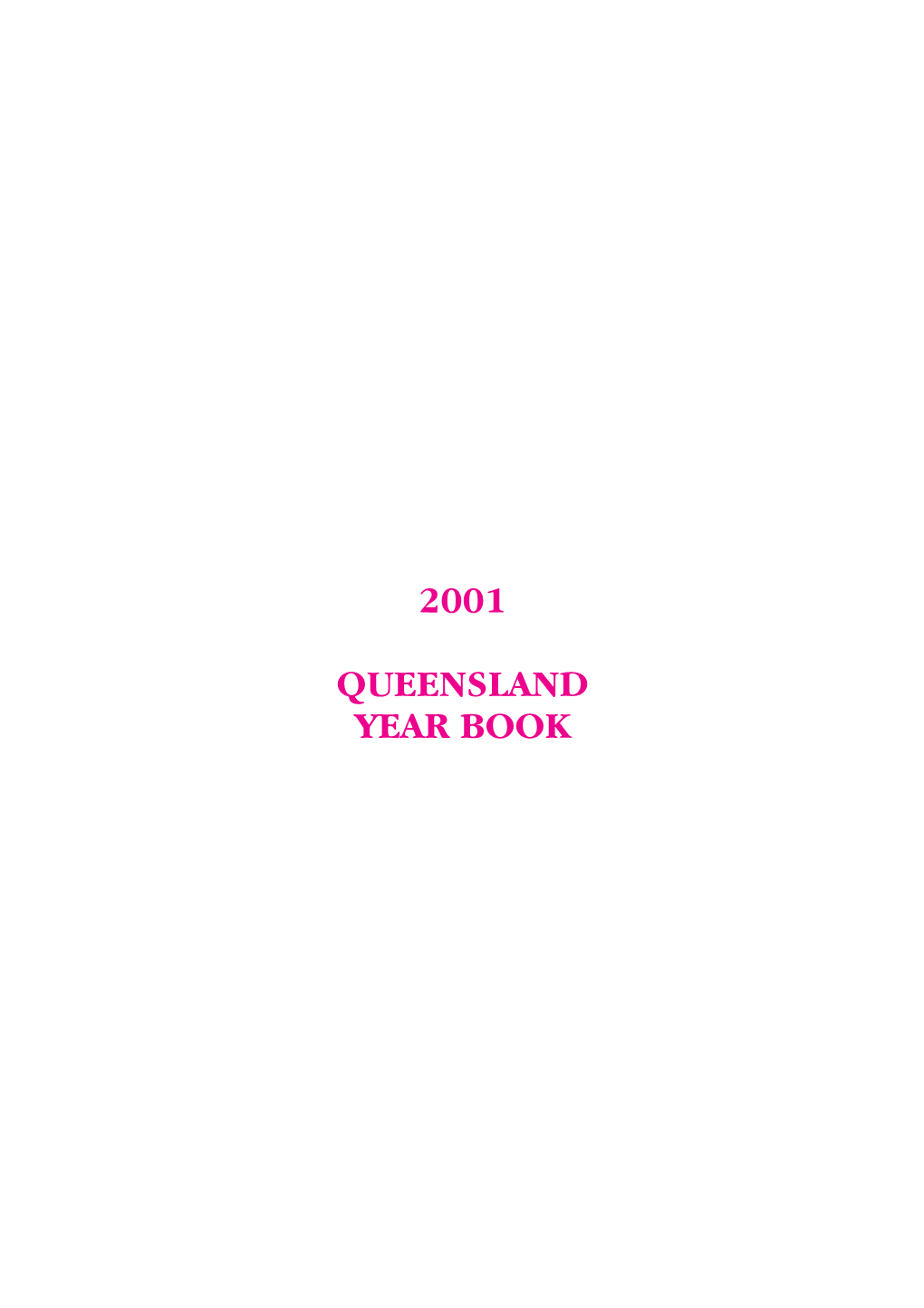 2001Queensland and Year Book
